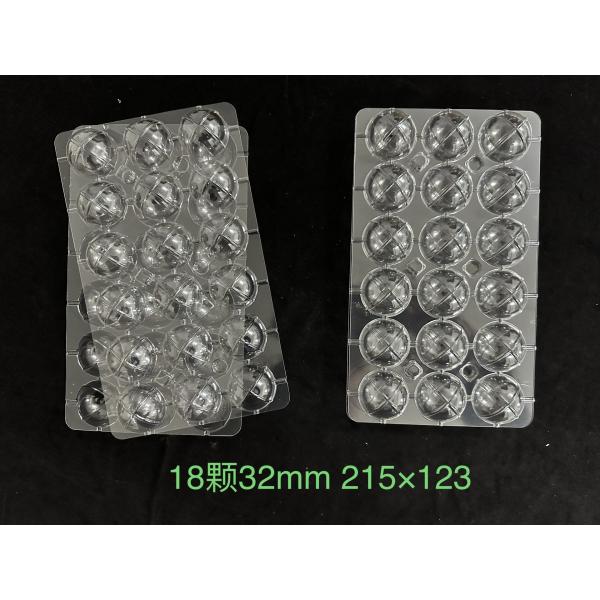 Custom Blister Transparent 54 Cavity Pet Berry Fruit Clamshell Box Disposable Yangmei Fruit Clear Plastic Container Packing Box