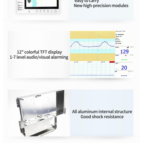 FM FHR TOCO CTG Machine Fetal Monitor