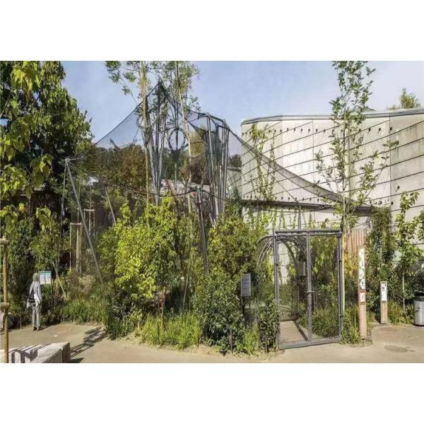 Oxidized Black Stainless Steel Cable Net 30mm*30mm Steel Wire Rope Net