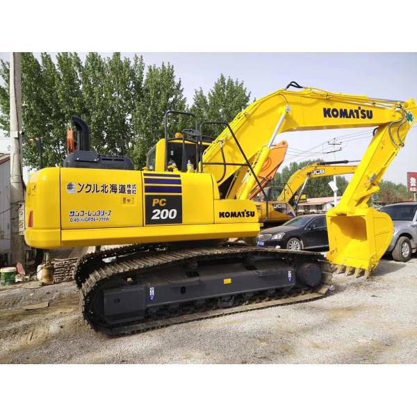 Refurbished Komatsu PC200-8 Used Crawler Excavator 20T For Earthmoving