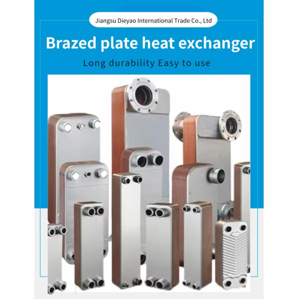 B3-006-N Efficient 316L Brazed Plate Heat Exchanger Low Cost Energy-Saving Household Manufacturing Plant Farm Home