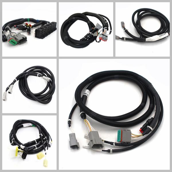 Copper DC30V Excavator Wiring Harness Excavator Electric Parts