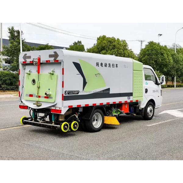 Pure Electric Road Sweeper Truck 4x2 Street Vacuum Cleaner for Eco-Friendly Cleaning