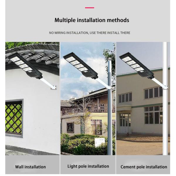 720pcs 2835SMD LED Solar Street Light Ip65 Outdoor 400w 500w 600w Bright White