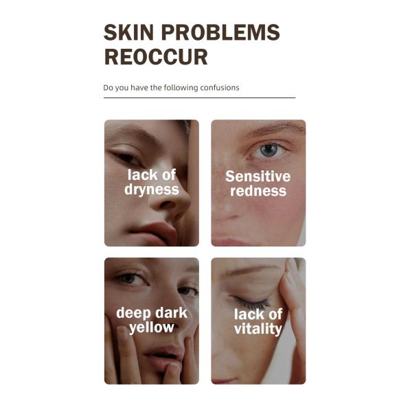 Sensitive Skin Advanced Snail 96 Mucin Essence Cream Collagen Skin Care Set OEM