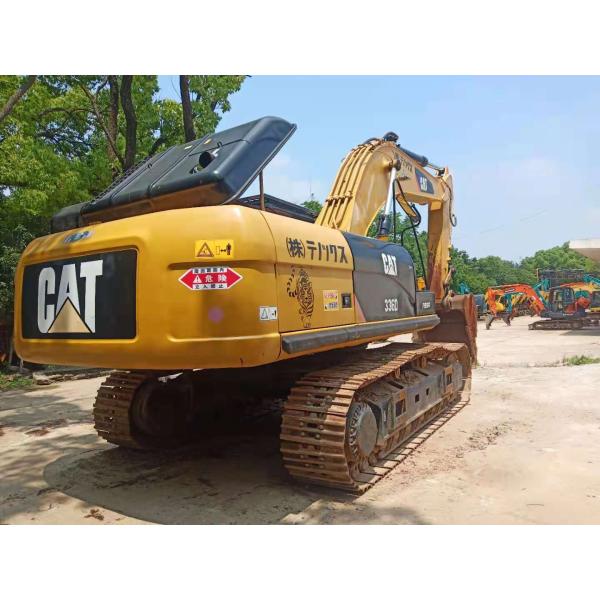 Used Caterpillar Cat 336D Excavator 90% New Undercarriage 200 kW Power 20 Tons Operating Weight