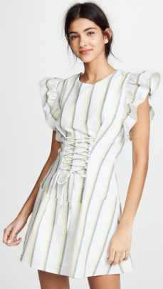 Woman Dress Summer 2018 Striped Casual Designer Womens Dresses