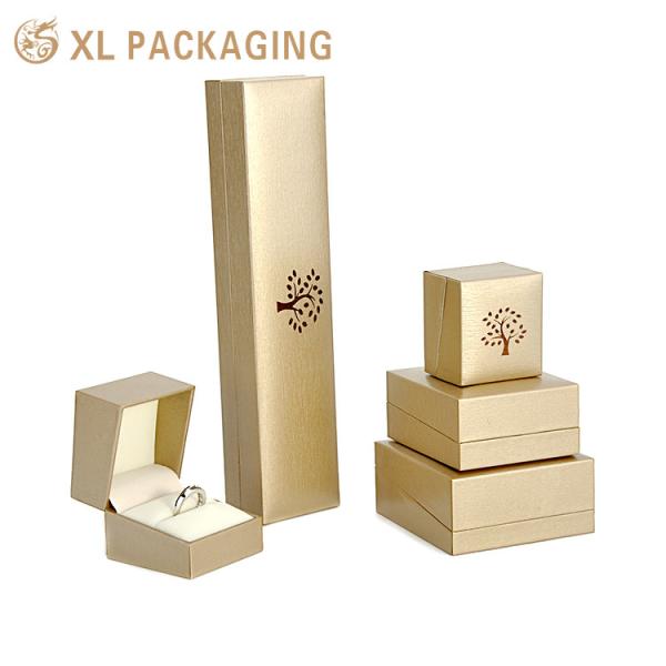 XL Packaging Custom Luxury Boxes Custom Logo PU Leather Jewelry Box for Packaging Pendant Bangle Bracelet Necklace Set