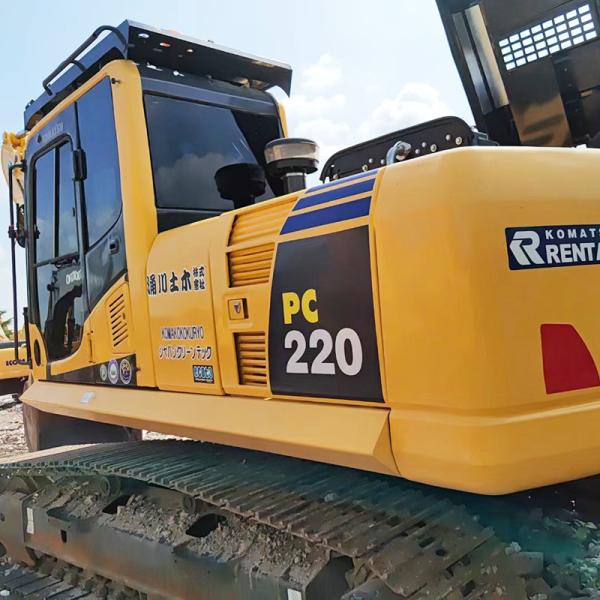 22T Construction Used Komatsu Excavators PC220-8 Used Crawler Excavator Digger