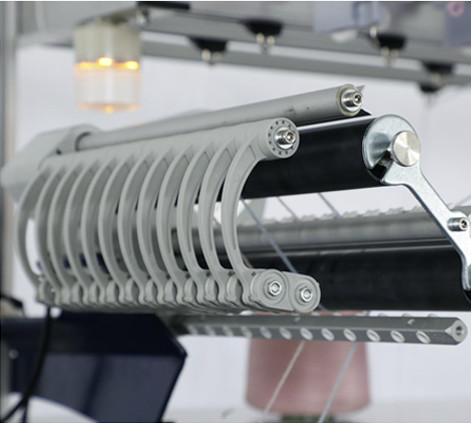 Single System 2 Carriage 80 Inch Collar Flat Knitting Machine