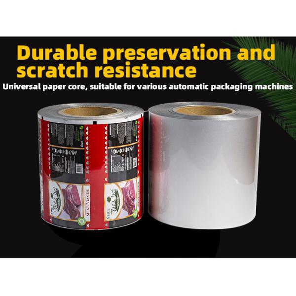 Food Aluminum Foil Composite Roll Film Color Printing Tea Snack Automatic Packaging Roll Film