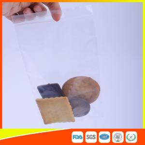 Quality Household Food Grade Ziplock Snack Bags With Handle Hole / Hanger wholesale