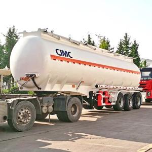 Quality CIMC 45CBM Diesel Fuel Tanker Trailer wholesale