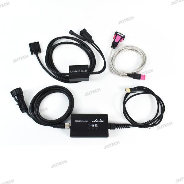 Forklift Linde Canbox Doctor Forklift Truck Diagnostic Tool Linde LSG Pathfinder Diagnosis Scanner and CF19 laptop