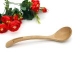 Wooden Spoon with Bent Handle Kitchenware