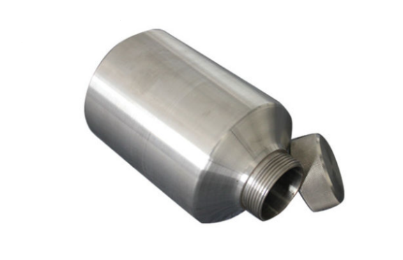 Cylindrical Stainless Steel Roller Ball Mill Jar Container 120mm Industrial