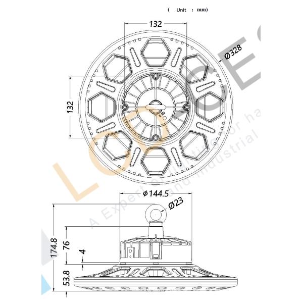 SMD3020 High Lumen LED Flood Light