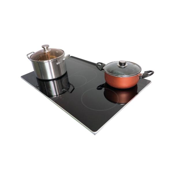 Ceramic Glass 770*520*56mm 5 Burner Induction Hob