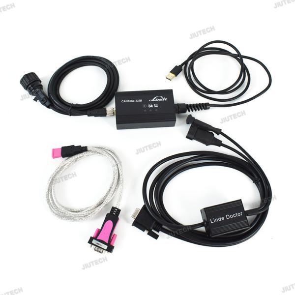 Forklift Linde Canbox Doctor Forklift Truck Diagnostic Tool Linde LSG Pathfinder Diagnosis Scanner and CF19 laptop