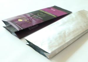 Biodegradable Aluminium Foil Pouches Mylar Heat Seal Bags With Tear Mouthed