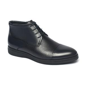 Buy cheap Dark Blue Outdoor Walking Mens Leather Dress Boots from wholesalers