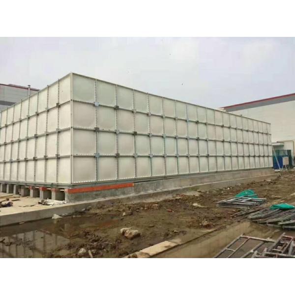 SMC GRP FRP Assembled Poly Plastic Water Storage Tanks For Water Treatment