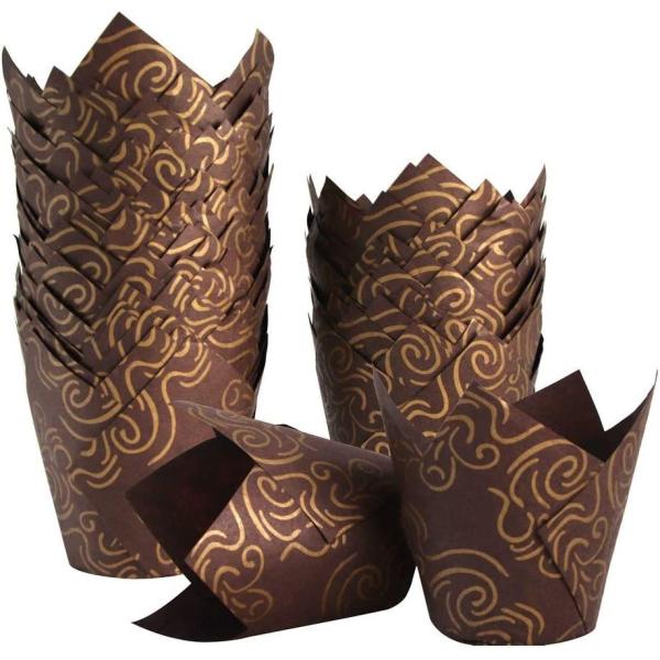 Cheap Tulip Paper Cupcake Liners Baking Cups Muffin Liner Cupcake Wrapper for sale