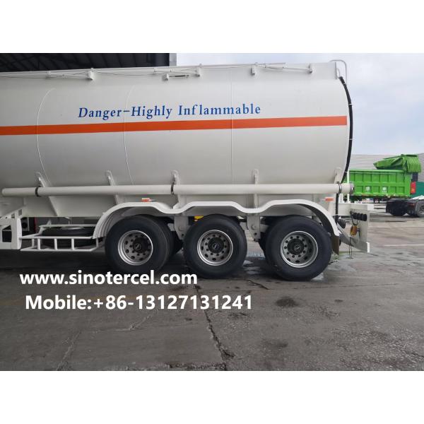 30CBM Petroleum Semi Tanker Trailer 3 Axles 5 Compartment