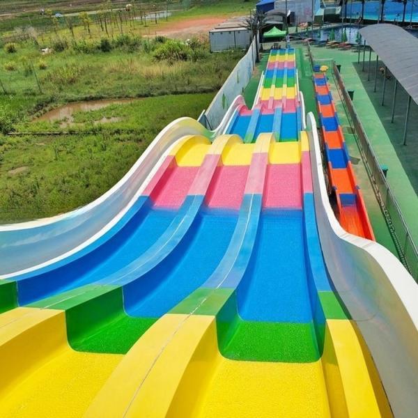 Water Amusement Park Rides Fiberglass Pool Slide