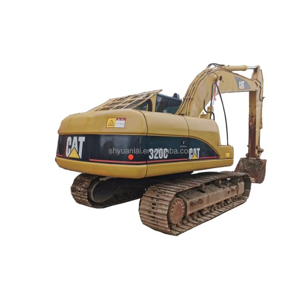 Original CAT 320C Excavator High Work Efficiency with Hydraulic Pump and Original Paint