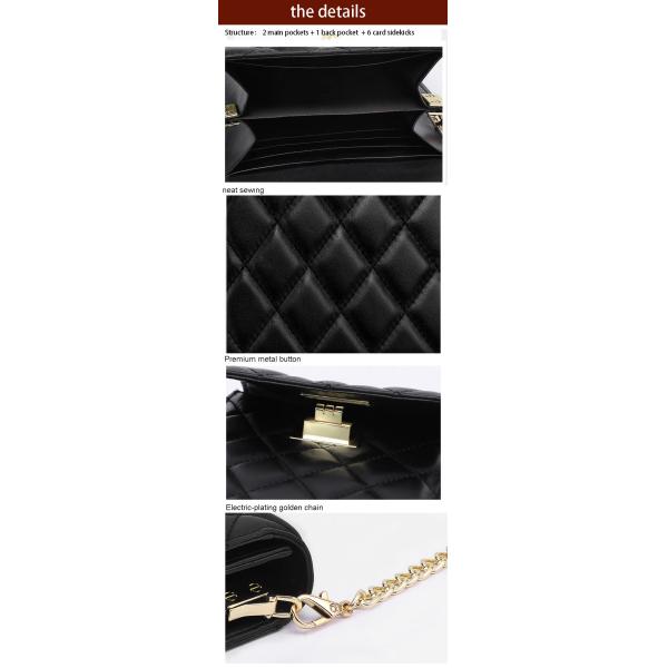 2019 new leather mini small change small bag vertical versatile rim-mesh sheepskin cell phone bag