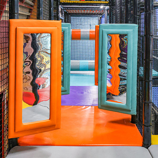 Junior Ninja Course Indoor Playground Equipment for Ages 5-12