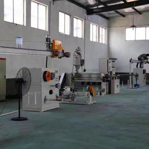 Quality 65+35 Physical Foaming Cable Extrusion Machine High Speed Ac Motor wholesale