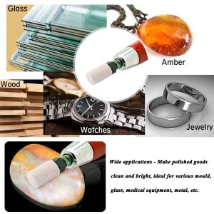 3mm Shank Jewelry Polishing Machine 100pcs Grinding Polishing Wheel