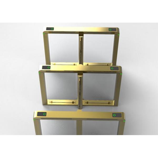 Automatic DC Face Recognition Turnstile Brushless Motor 500mm Speed Gate Access Control