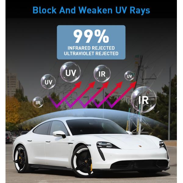 1.52 X 30m Car Nano Window Ceramic Film AIR Series High Insulation 2mil