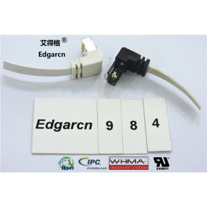 Pvc Material Cat5e Utp Cable Rj45 Plug With Customized Length / Color
