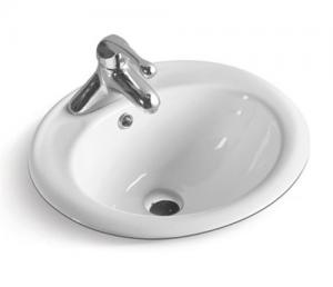 China Bathroom Sanitary Ware Ceramic Sinks Counter Basin Under countertop mounting Hand wash on sale