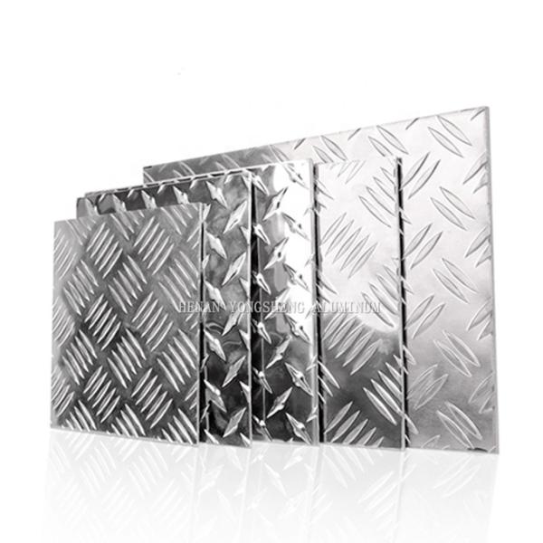 1050 1060 Aluminum Checkered Plate Diamond Sheet Embossed 0.8mm