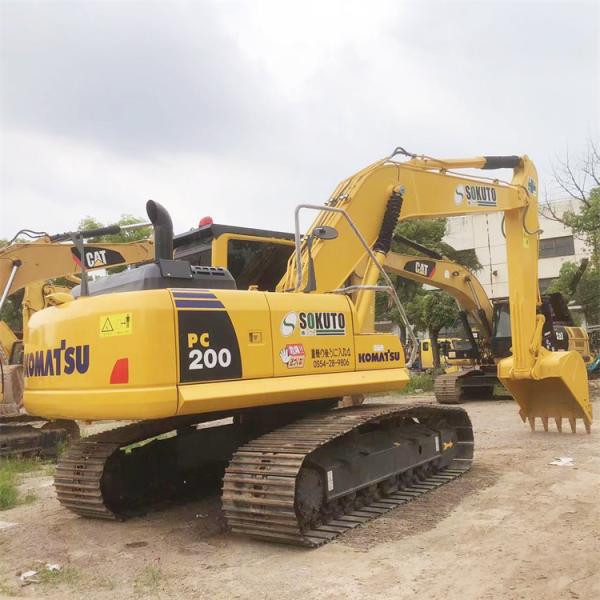 Used Komatsu PC200-8 Excavator with 800 Working Hours and Original Hydraulic Cylinder