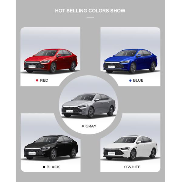 BYD Qin Plus DMI Hybrid BYD EV Car With Lithium Iron Phosphate Battery