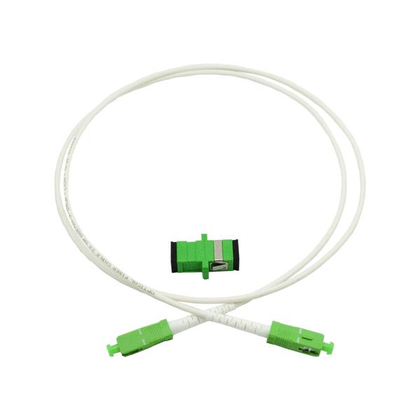 Offer Sample Patch Cord Armored Tactical Fiber Optic Cables 3.0mm LSZH Black Jacket Armor Optic lc to lc patch cord cables ftta