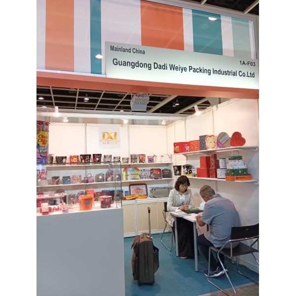 DADI Durable Tinplate Metal Packaging Tins OEM Tea Tin Box Support Customized Printing