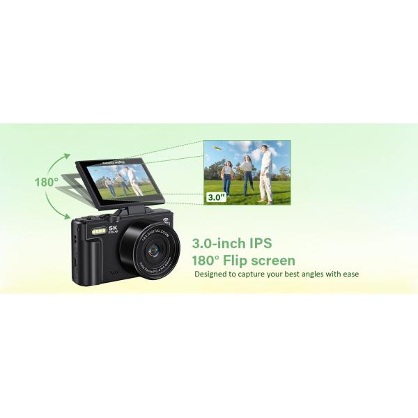 WD08 Digital Camera side view