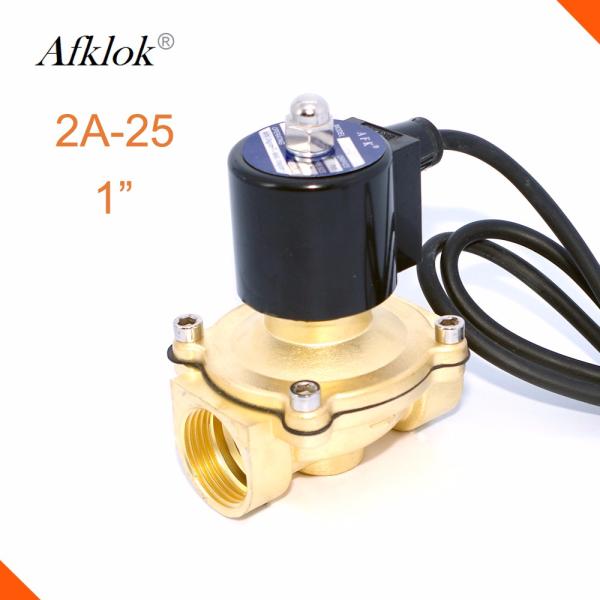 Brass 1.5 inch 24volt Normally Closed Special Solenoid Valve for Water