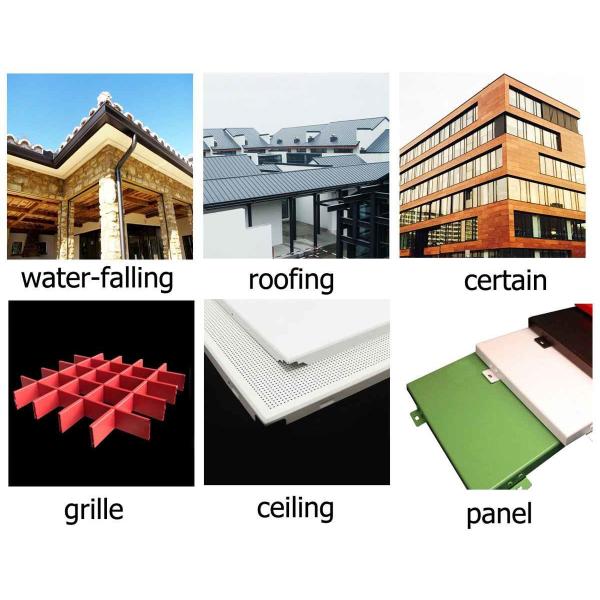 0.5MM Thickness PE / PVDF 3105 H46 Aluminium Coated Coil