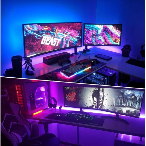 LED COB Addressable RGB Strip Light High Performance 24V DC