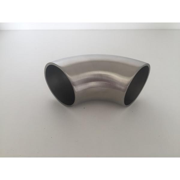 Satin 90 Degree Welded Elbow for Stainless Steel Outdoor Stair Railings