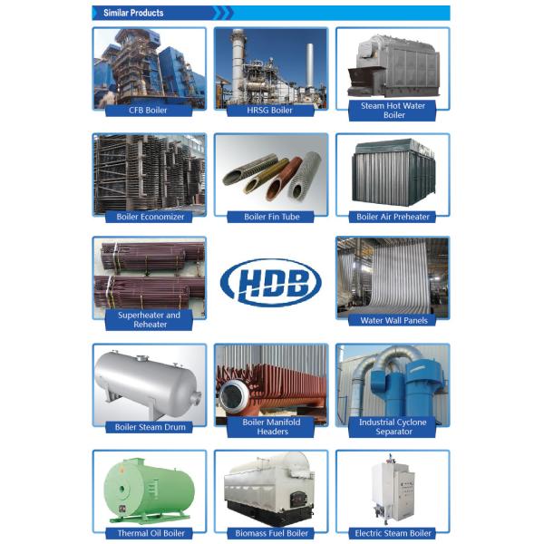 High Thermal Efficiency Horizontal Boiler Economizer with 1 Year Warranty and Serpentine Tube Design