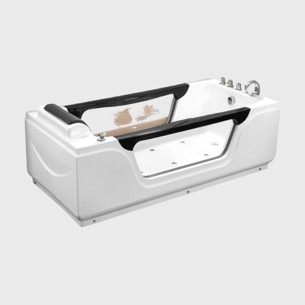 Whirlpool Hot Jacuzzi Bathtubs Acrylic 2 Person Outdoor Automatic Massage With 18 Jets